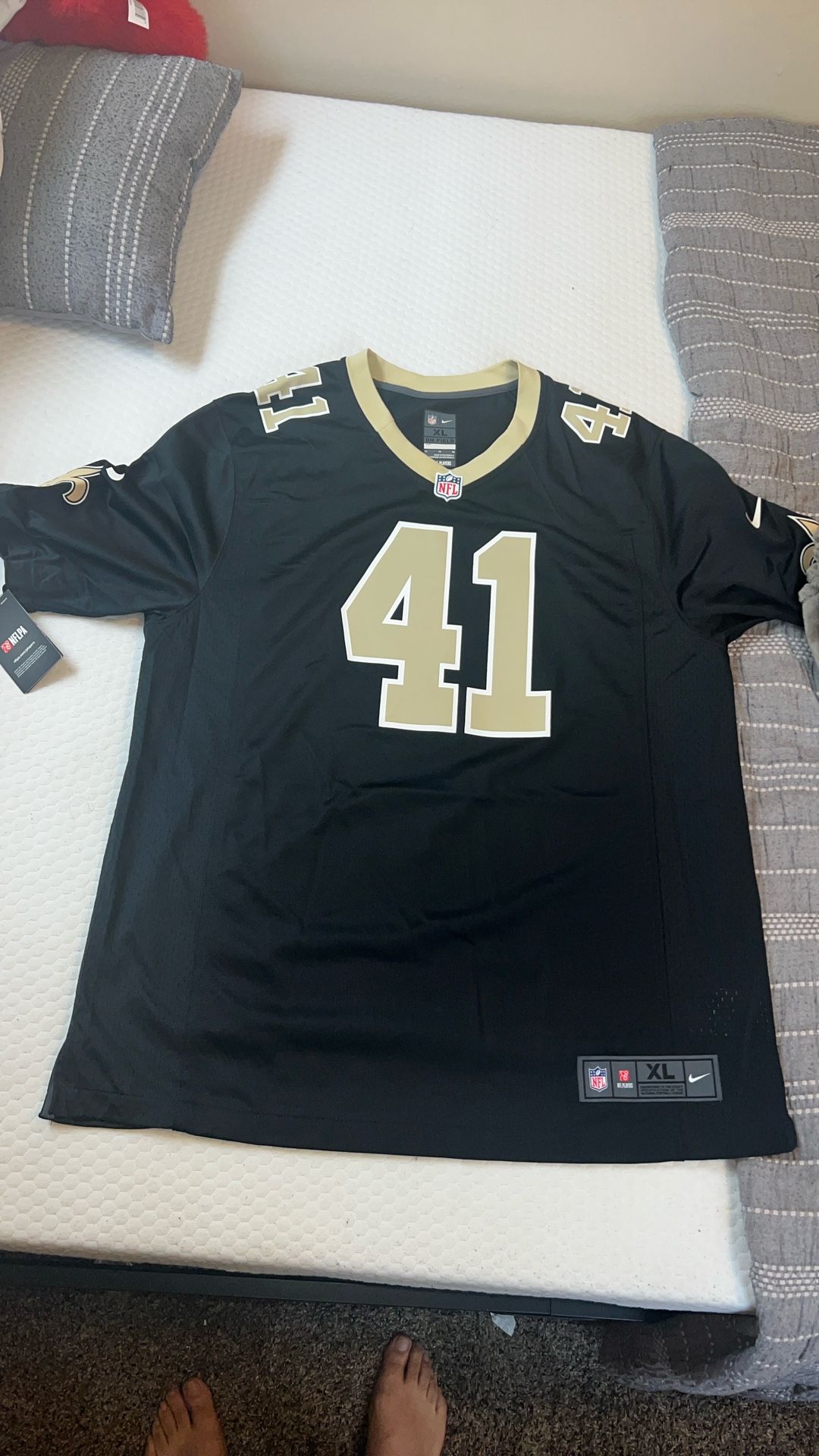 Authentic On Field Alvin Kamara Jersey