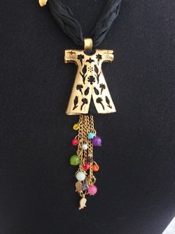 Nordstrom SILK & GOLD NECKLACE