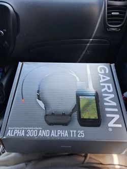 Garmin Alpha 300 and Alpha tt 25