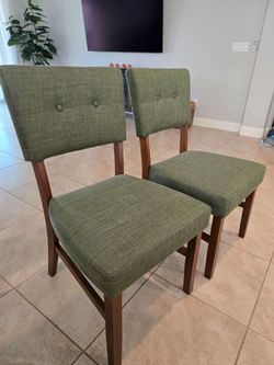 Green Chairs (unused) brand new