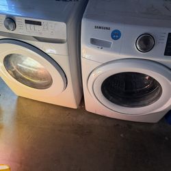 Samsung GAS Dryer + Washer (Washer Needs Pump) - Pickup Only