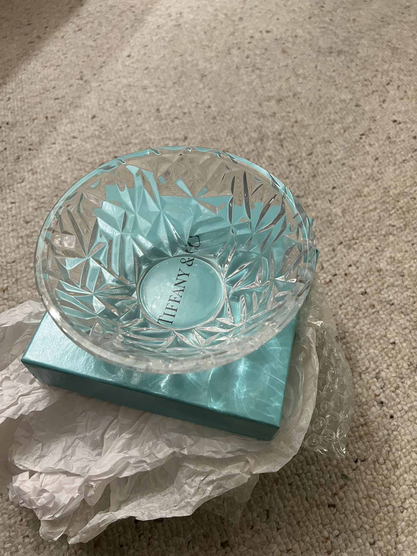 Authentic. Tiffany’s Crystal Bowl