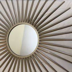 Shinny gold mirror accepting offers