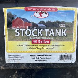 Little Giant - Poly Stock Tank 40 Gallon ($35 Ea, $200 For All 6)