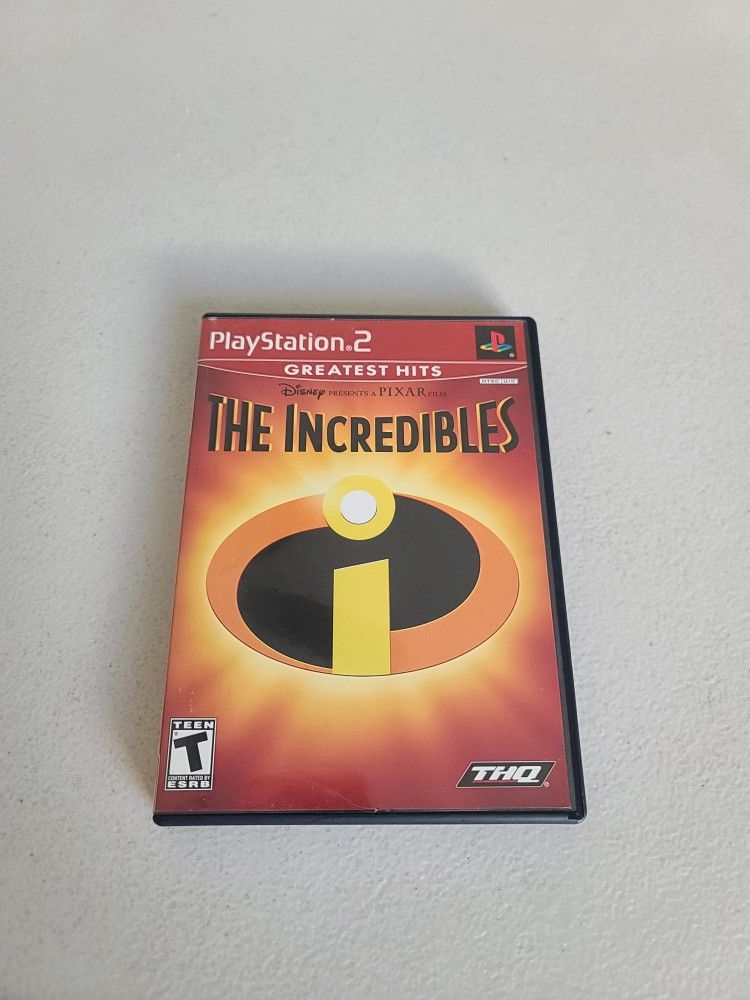 The Incredibles Sony PlayStation 2 PS2 Video Game CIB