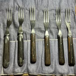 Antique 3 Pronged Forks 