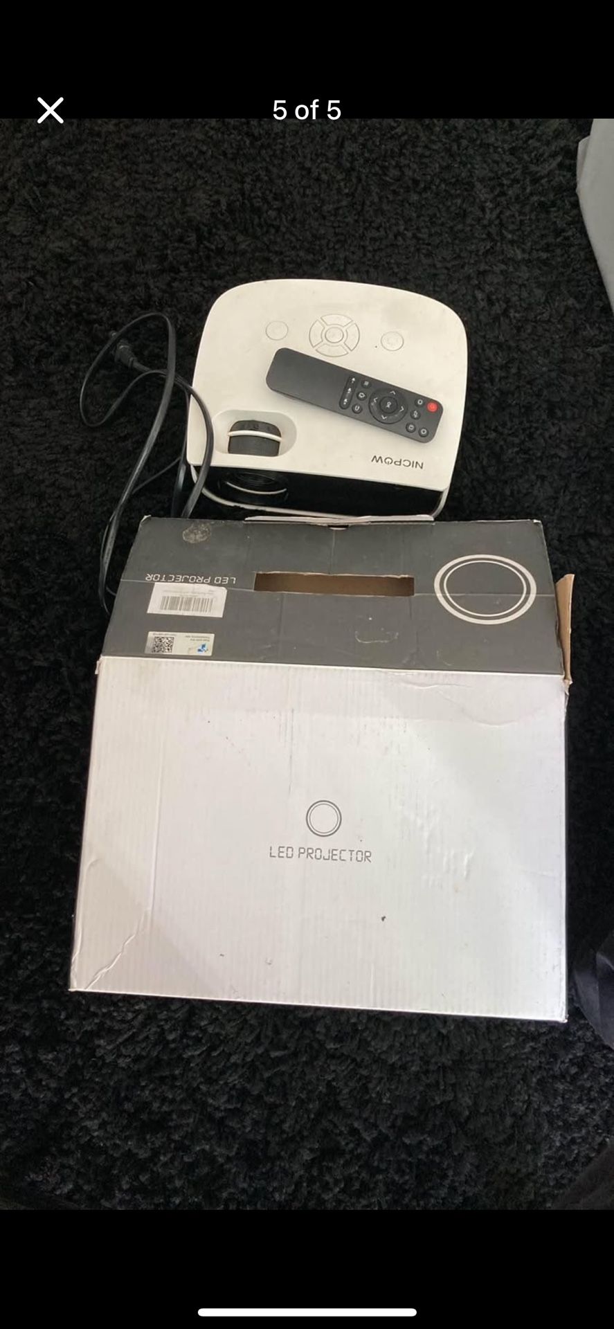 Nicpow Led Projector