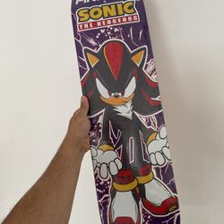 Shadow The Hedgehog Skateboard 