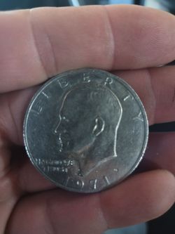 1971 Eisenhower Dollar Coin