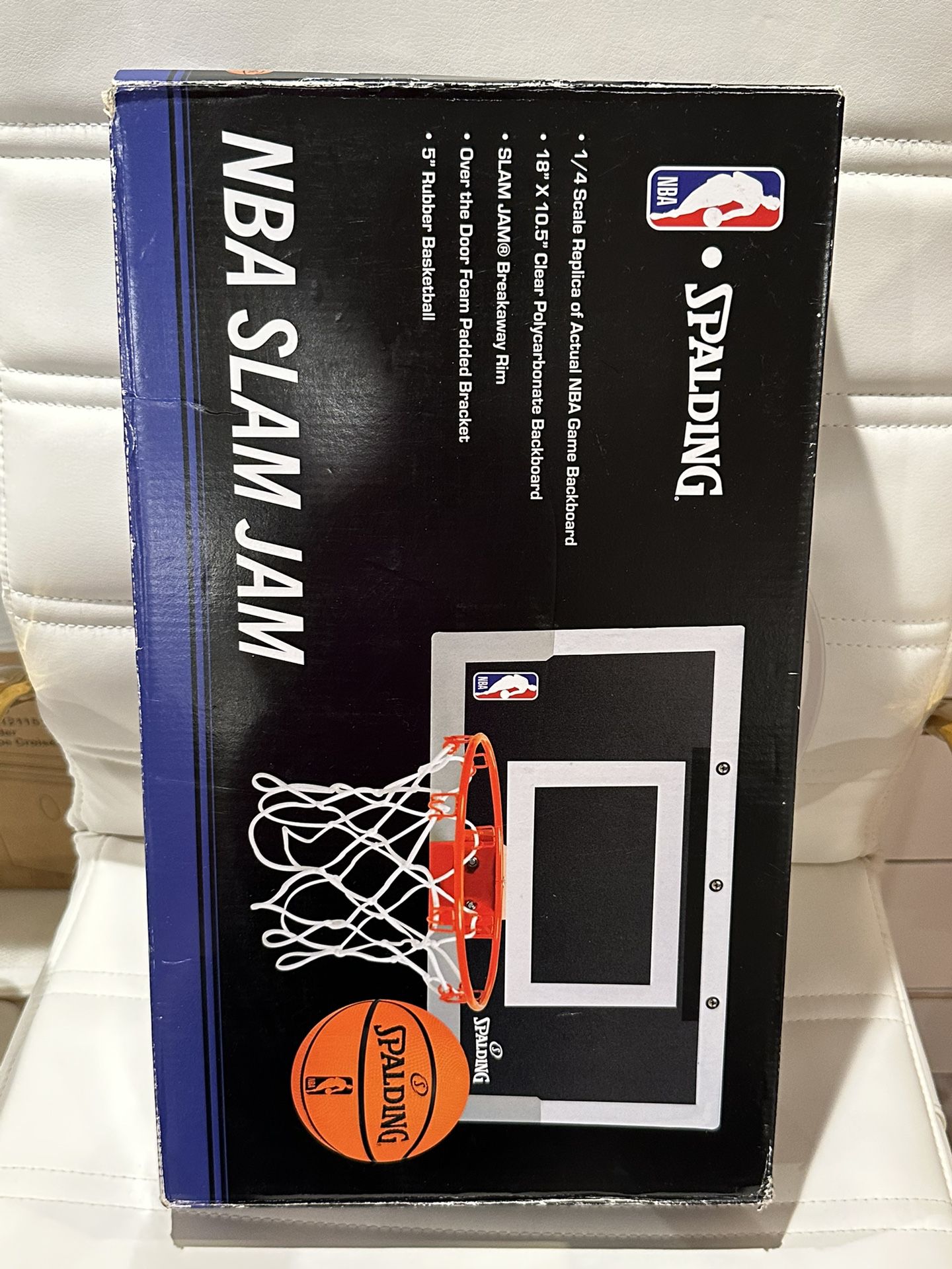 Spalding NBA Slam Jam Indoor Basketball Goal for Door - sporting