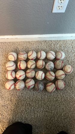 Used Baseballs