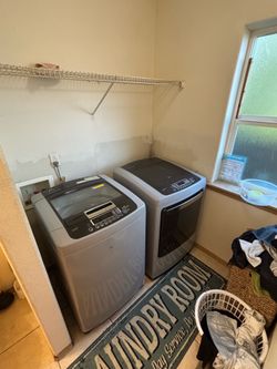 LG washer and dryer