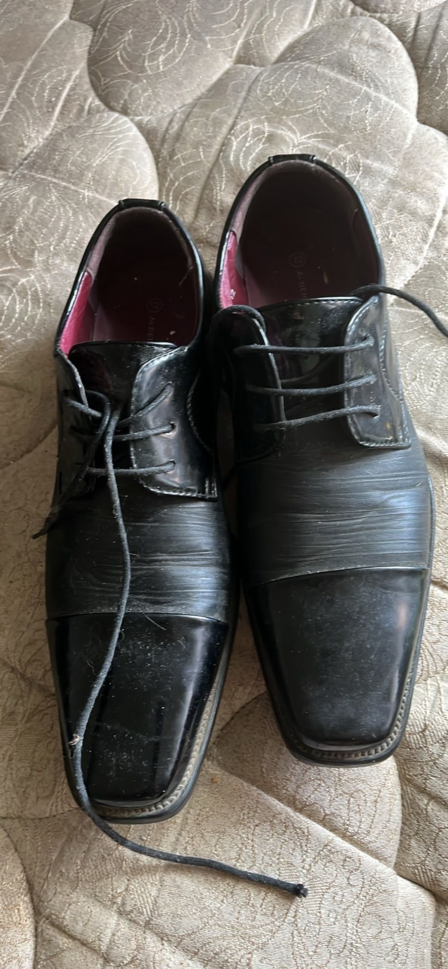 Men, dress shoes, Black size 12