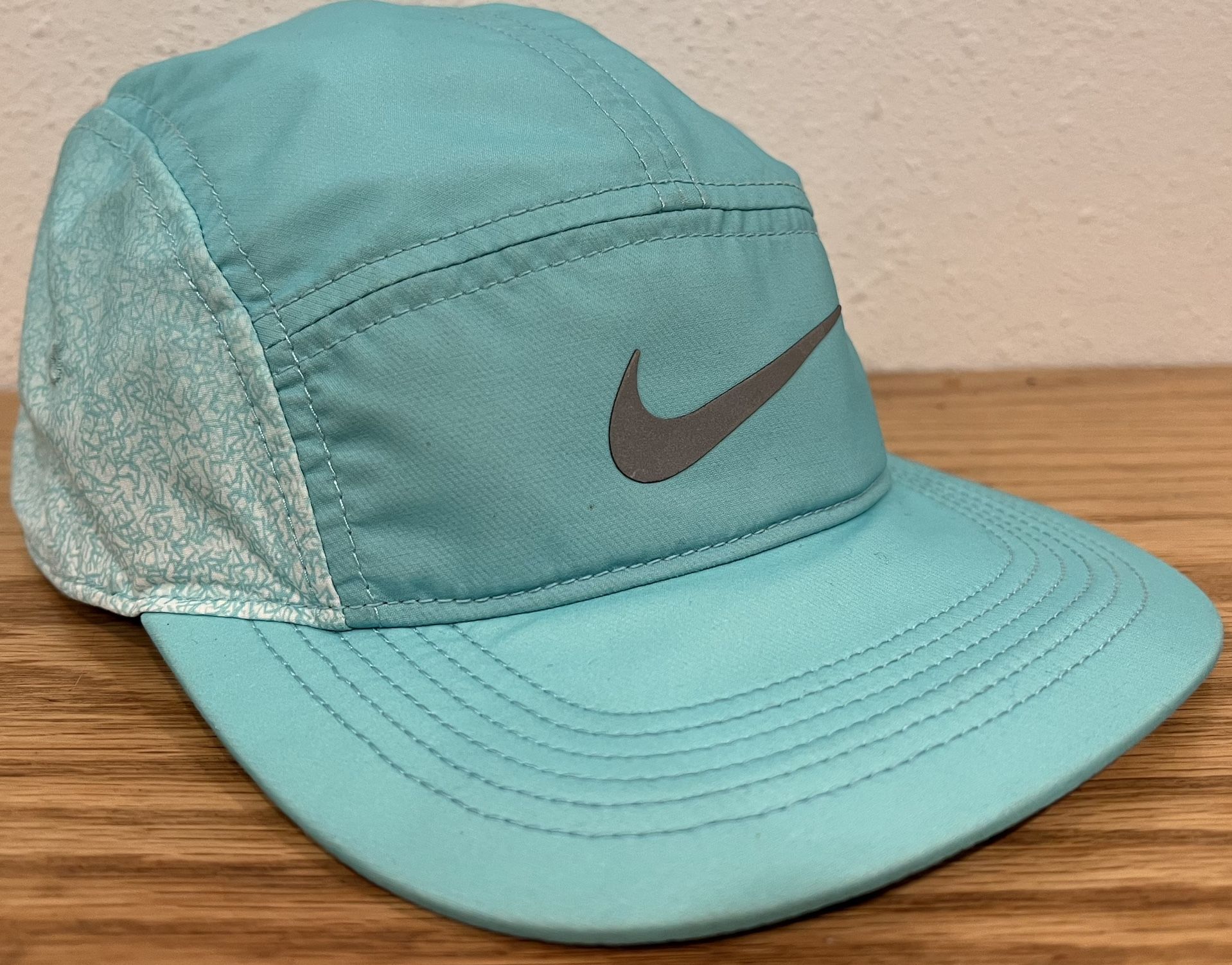 Nike AW84 Snowfall Blue Panel Dri Fit Cap Hat