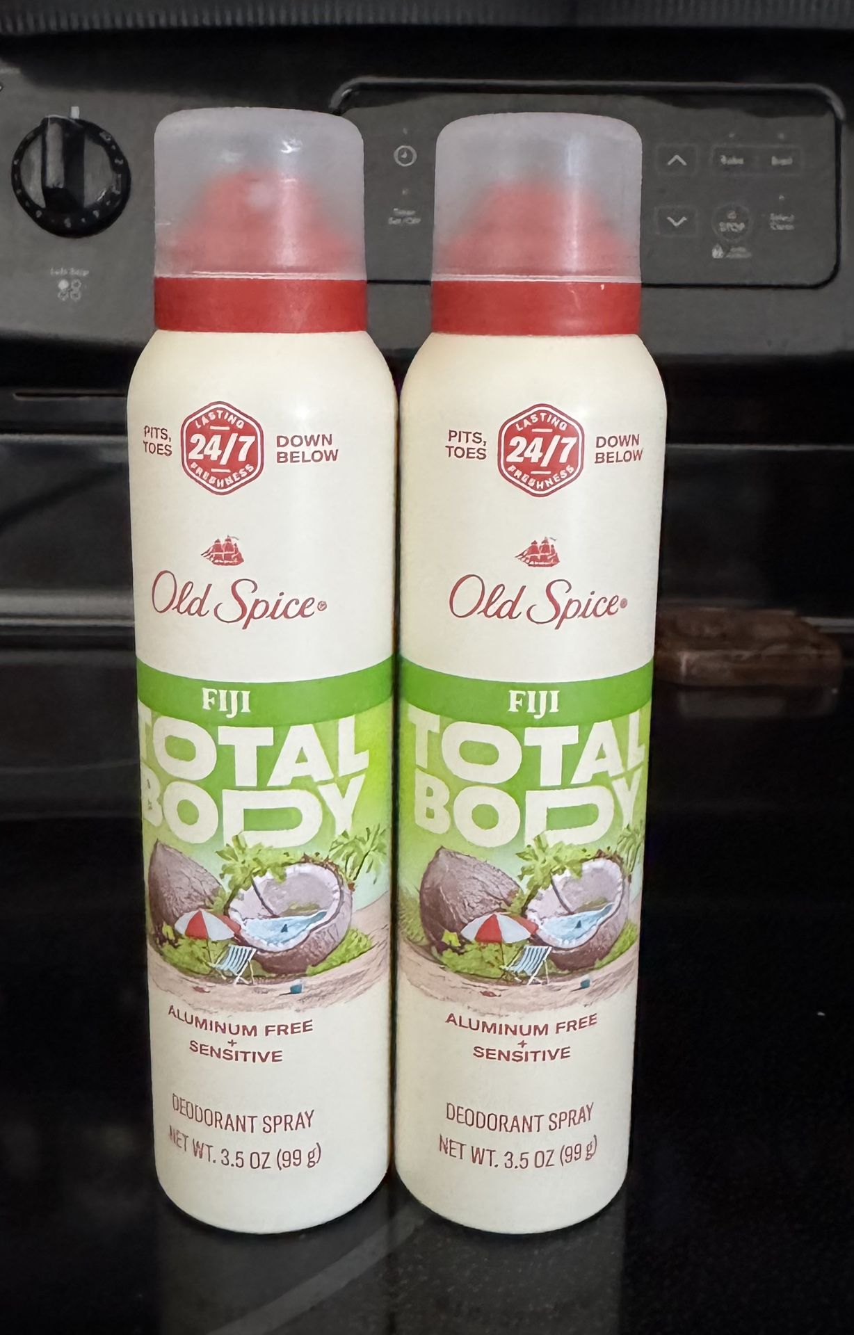 Old Spice Total Body Deodorant Fiji 2ct