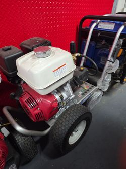 Commerical pressure washer gas
