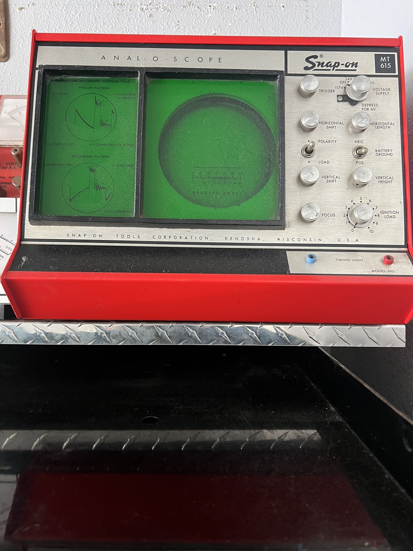 Snap On Anal-O-Scope With Cables