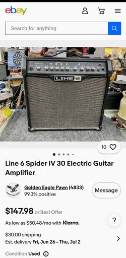 Line 6 amplifier