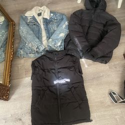 Men Coats And Vest Size Large Everything For 90.00 