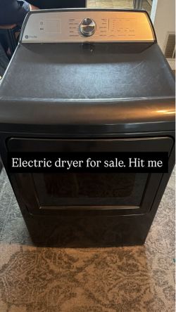 GE washer and dryer