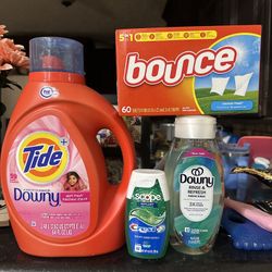 $20 Tide Bundled With Large Detergents 