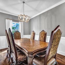 Dining Room Set with 6 Chairs