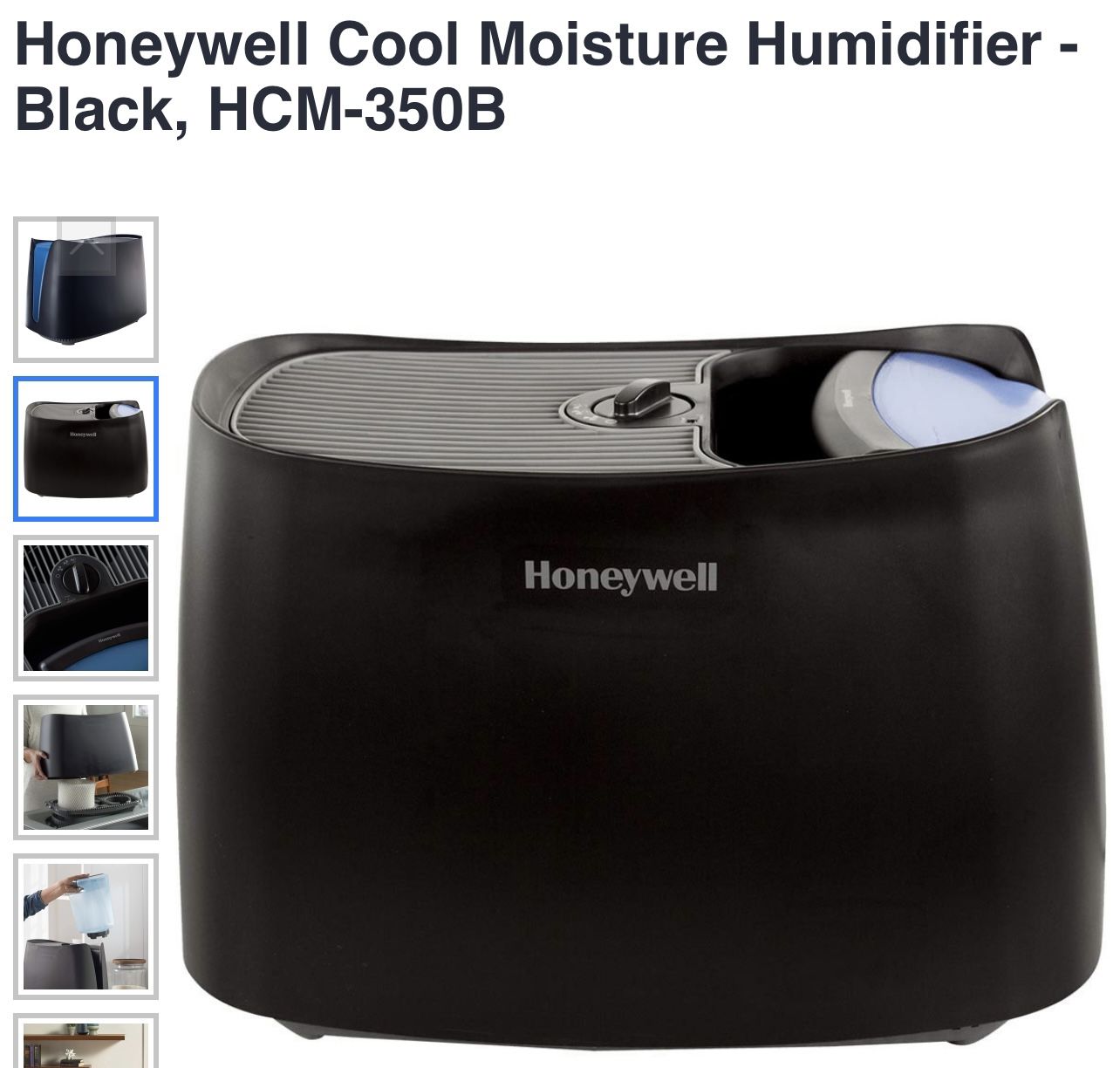 Honeywell Cool Moisture Humidifier 