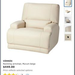 Ikea vannas recliner hot sale