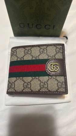 Gucci Ophidia GG Supreme Bi-Fold Wallet w/ Box & Dust Bag