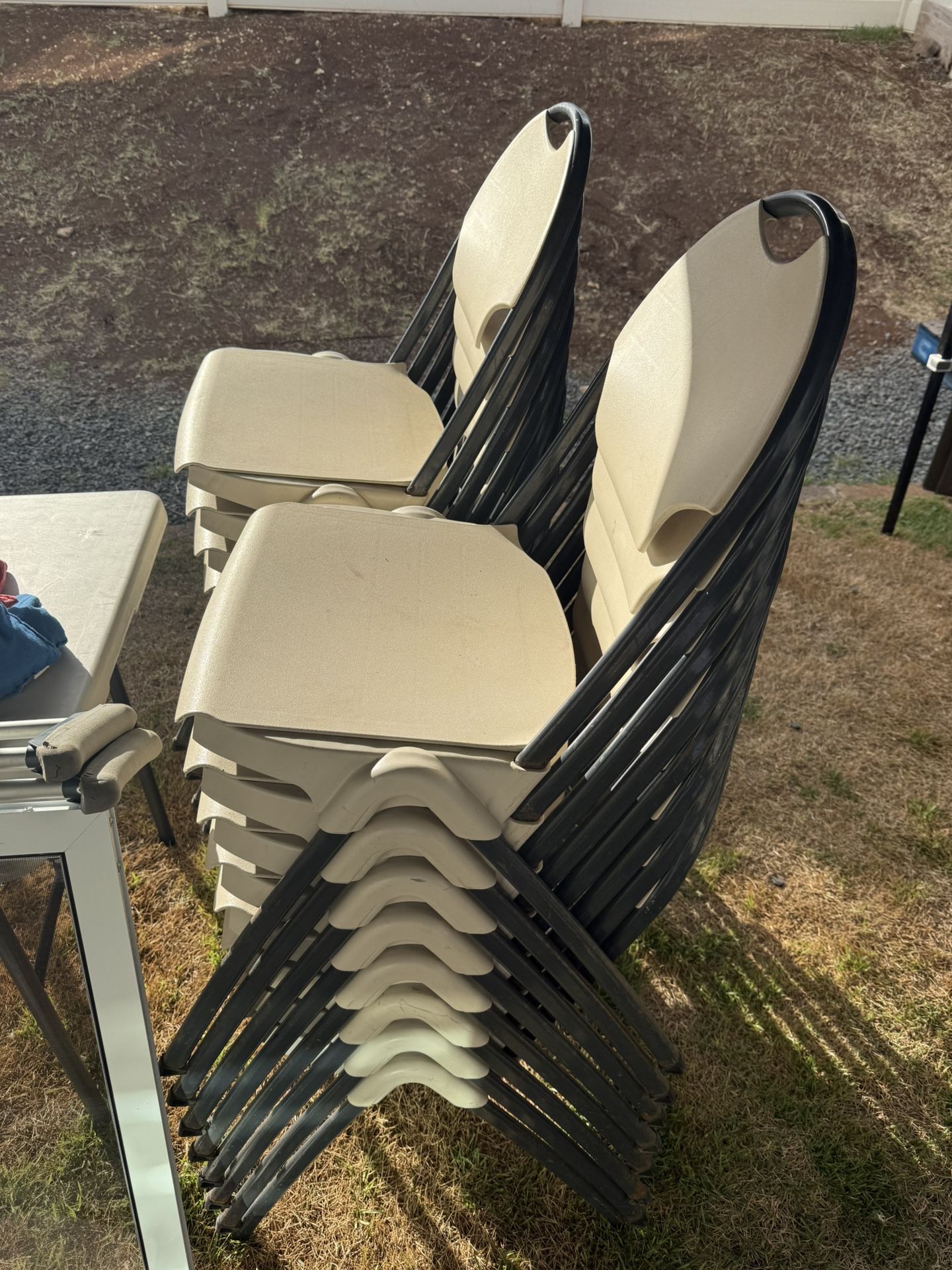 16 Banquet Chairs ($30)