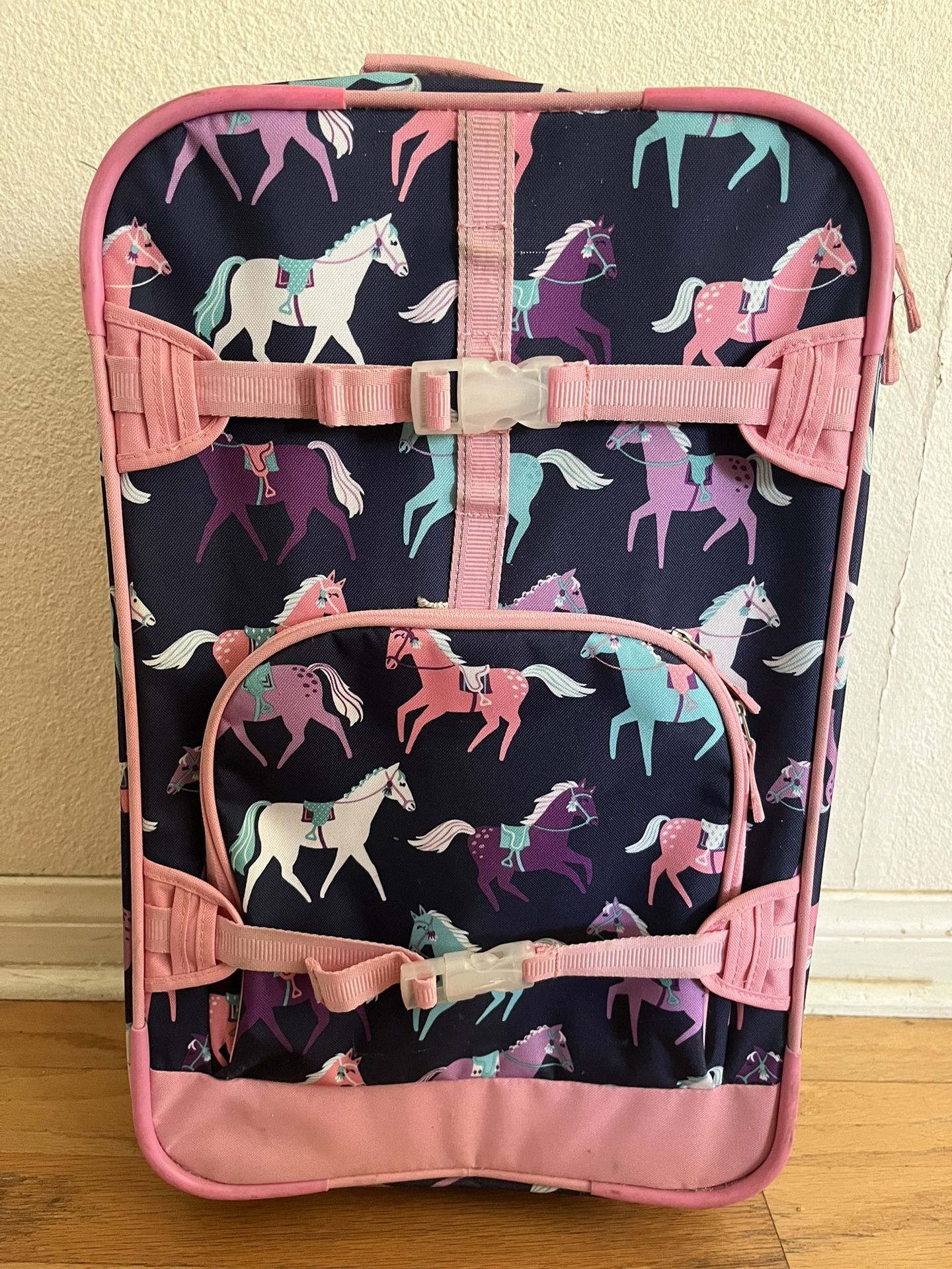 Pottery Barn Horse Suitcase 22 X 14 X 9