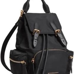 BURBERRY Backpack Nylon Black