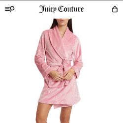 Juicy Couture Velvet Pink Robe | S / M