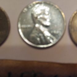 I Have A 1904 Nickel And A 1914 Dime and 7 Steel Pennies From World War ll