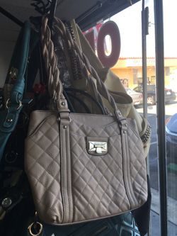 Beige purse