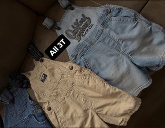 Boy overalls read description