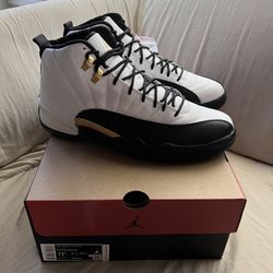 Nike Air Jordan 12 Royalty White Black New 11.5