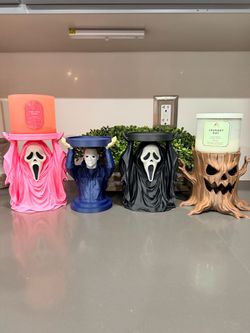 Halloween candle holders