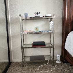 Glass And Metal Shelf 