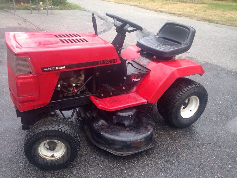 Wizard 12.5HP Lawn Mower Tractor