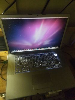 MacBook pro a1150 2006 core duo 3gb missing hard drive and battery.
