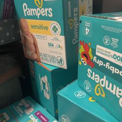 Pampers diapers