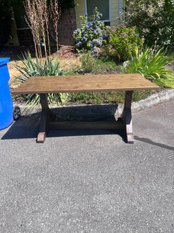 Farm style kitchen table