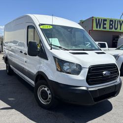 2018 Ford Transit Van 250 Medium Roof Sliding Door 