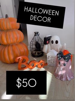 Halloween decor