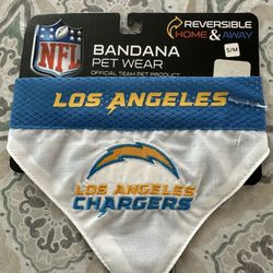 LA Chargers NFL Pet Gear Bandana 