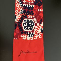 Vintage Jean Maurice Seta Pura Silk Scarf