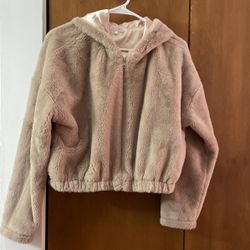 Girls Zip Up Jacket Size M 