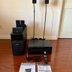 Onkyo Receiver and Bose Speakers