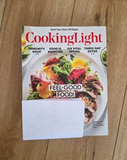 Cooking Light Magazines 2017-2018 (Set of 12)